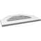 Ekena Millwork Octagonal Top Surface Mount PVC Gable Vent: Functional, w/ 3-1/2"W x 1"P Standard Frame, 22"W x 14"H GVPOT22X1401SF - alternate 4